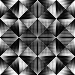 geometrical pattern black and white color vector