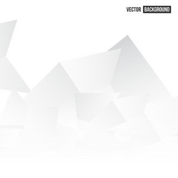 abstract geometric shape from gray triangle vector image
