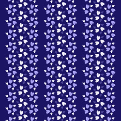 Blue heart seamless wallpaper pattern vector