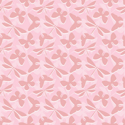 seamless repeat pattern with dragonflies and butte vector image