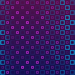 abstract background with colorful squares and wavy vector image