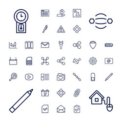 interface icons vector