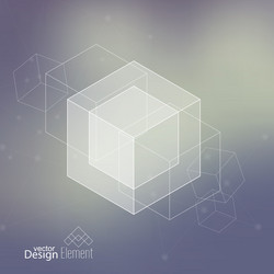 abstract neat blurred background with transparent vector image