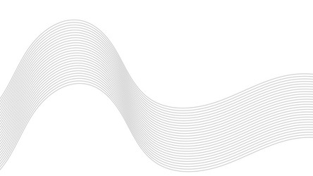 abstract wavy line background pattern vector image