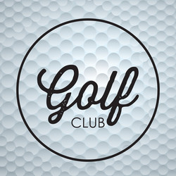 Golf Sports Icons Vector Image