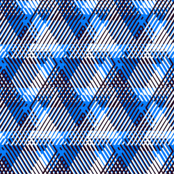 Triangular Striped Pattern vector image