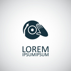 DJ Mixer Icon Vector Image