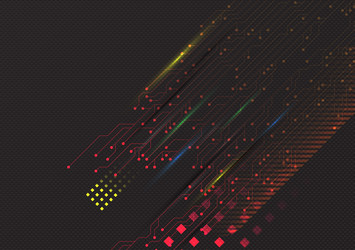 technology background color for web and design vector image