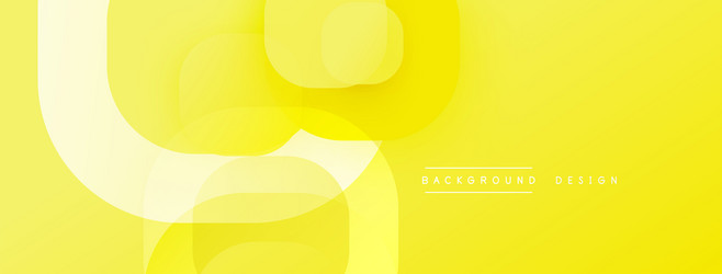 circular abstract design with overlapping vector image