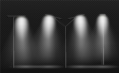 Street led lamp electrical Royalty Free Vector Image