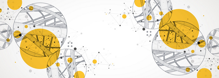 abstract background with a wireframe dynamic vector image