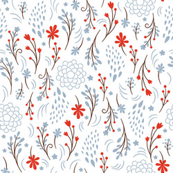 Beauty floral pattern Royalty Free Vector Image