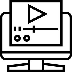 computer icon symbol image vector image