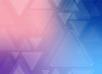abstract of futuristic colorful triangle pattern vector image