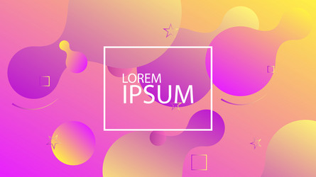 liquid dynamic background for web vector image