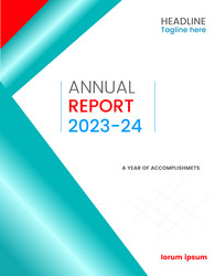 Annual report 3 Royalty Free Vector Image - VectorStock