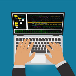 programmer develops a program code vector image