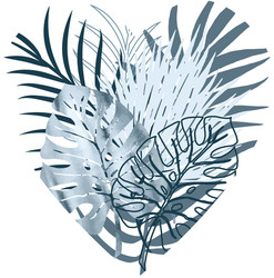 tropical blue-05eps Vector Image