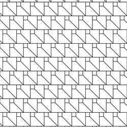 triangle geometry seamless pattern graphic line vector image