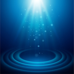 Dynamic Light Rays Background vector image