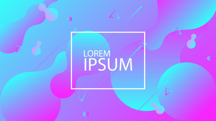 liquid dynamic background for web vector image