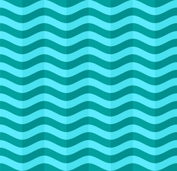 Blue wavy seamless pattern background Royalty Free Vector