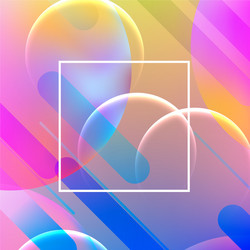 abstract dynamic geometric background vector image