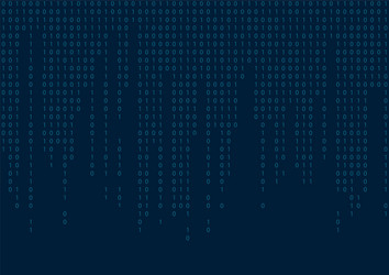 Digital Binary Code Pattern vector image