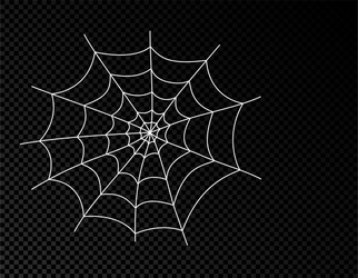 spider web cobweb icon spiderweb border vector image