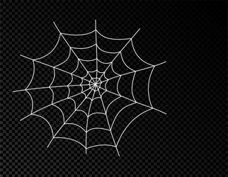 Spider web cobweb icon spiderweb border vector