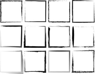 Grunge border frame Royalty Free Vector Image - VectorStock