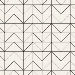 seamless pattern repeating geometric elements vector image