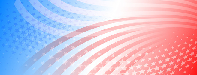 usa independence day abstract background vector