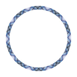 Circle borders and frames round border pattern vector