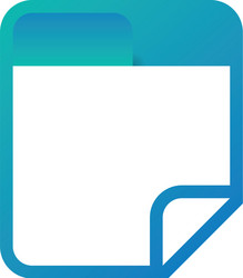 browser web interface vector image