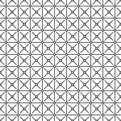 Seamless black and white pattern vector