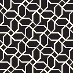 seamless pattern repeating geometric elements vector image