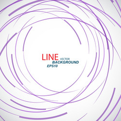 abstract color line and circle background vector image
