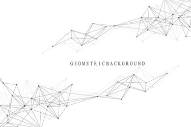 global network connection and big data vector image