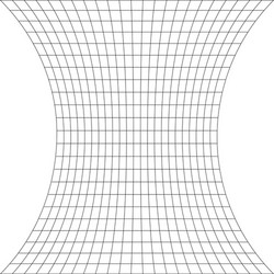 grid mesh lattice grating with distort deform vector image