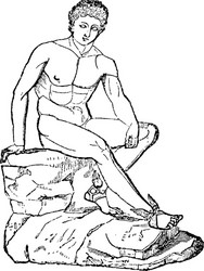 hermes vintage Vector Image