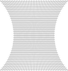 grid mesh lattice grating with distort deform vector image