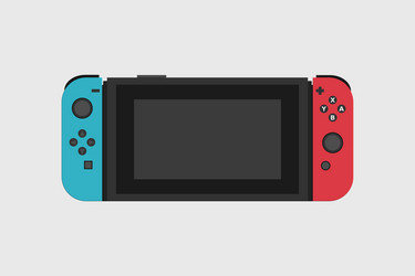 joystick game controller gamepad video stick vector image