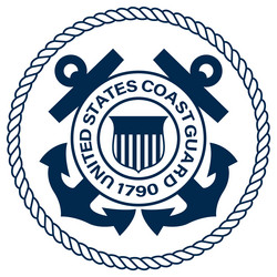 seal of the united states coast guard Vector Image