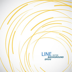 abstract color line and circle background vector image
