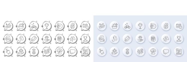 phone image cursor and hook line icons for web vector image