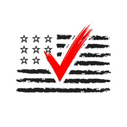 presidential election usa sign Vector Image