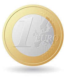 Gold coin Royalty Free Vector Image - VectorStock