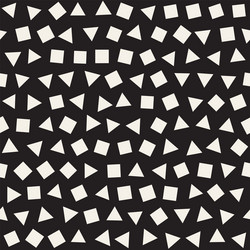 seamless chaotic patterns randomly scattered vector image