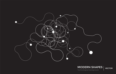 abstract circuit networking blockchain vector image
